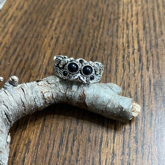 “5/$20” Men’s adjustable tarantula silver colored ring - Picture 1 of 3